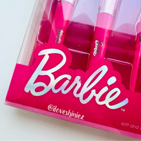 •Barbie for MINISO• Collection Makeup Brushes Set (8 pcs) - Picture 3 of 11